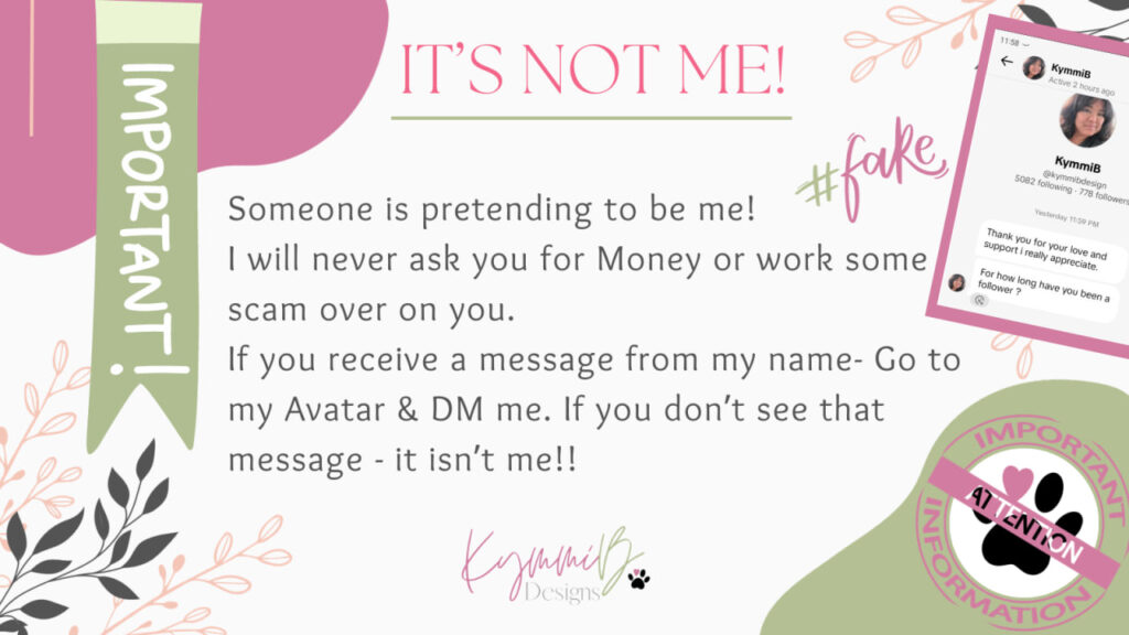 It's Not Me