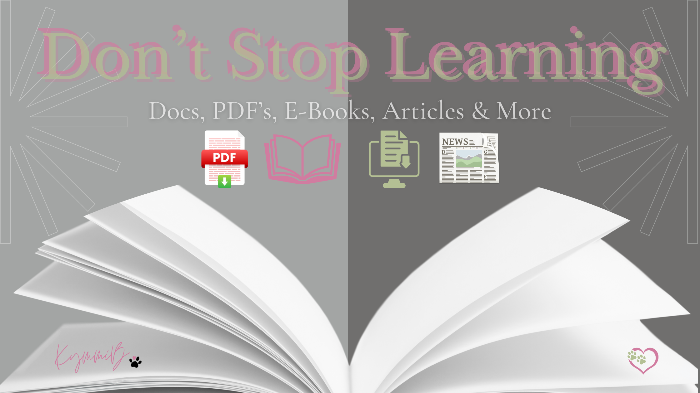 Don't Stop Learning